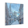 Snowy Village Canvas Art