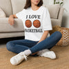 Ladies Funny Basketball T-Shirt — Funny Basketball Tee for Women