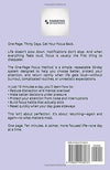 One Page Focus Method: 30 Days to Choose Better, Protect Your Attention, and Return Calmly When Life Gets Loud (The One Page Life Method)