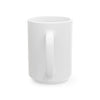 Inspirational Rocket Ceramic Mug — "What Would You Create If You Knew You Couldn't Fail?"