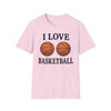 Ladies Funny Basketball T-Shirt — Funny Basketball Tee for Women