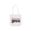 Canvas Tote Bag — "Retail Therapy" Printed Shopper