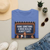 Funny Game Show T-Shirt — "Name Something a Drug Dealer Always Says" Graphic Tee
