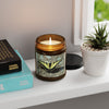 Butterfly Essence Scented Soy Candle - Eco-Friendly Amber Jar