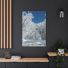 Winter Church Canvas Print