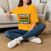 Low Battery High Anxiety T-Shirt — Funny Mental Health Graphic Tee