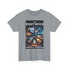 The Eight Discs Book Cover T‑Shirt — Fantasy Sci‑Fi Novel Tee by Jeffrey Simmons