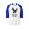 Eagle 'Never Give Up' Raglan Shirt