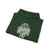 Hoodie — "Dopeless But Dope AF" Brain Graphic Pullover