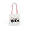 Canvas Tote Bag — "Retail Therapy" Printed Shopper