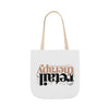 Canvas Tote Bag — "Retail Therapy" Printed Shopper