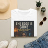 The Edge Is Gone T-Shirt | Book Cover Design, Moody Urban Portrait