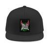 Toxic Angel Snapback Hat — Edgy Neon Winged Logo Cap