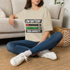 Low Battery High Anxiety T-Shirt — Funny Mental Health Graphic Tee