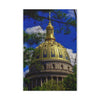 Gold Dome Capitol Building Matte Canvas Print — Stretched Wall Art