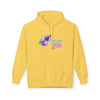 Glitch Comet Hoodie – Retro Vaporwave 'You Knew You Couldn't Fly' Graphic
