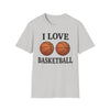 Ladies Funny Basketball T-Shirt — Funny Basketball Tee for Women