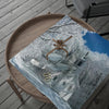 Winter Snow Chapel Wrapping Paper — Scenic Holiday Gift Wrap