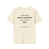 World Champion Overthinking T-Shirt — Funny Anxiety Humor Tee