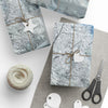 Winter Snow Chapel Wrapping Paper — Scenic Holiday Gift Wrap