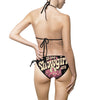 Skull 'Freak' Tie-Side Bikini