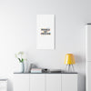 Progress Not Perfection Canvas | Handwritten Marker Brush Script, Motivational Wall Art