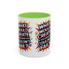 Motivational Color Pop Mug – "What Would Create If You Knew You Couldn't Fail?"