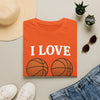 Funny Ladies Basketball T-Shirt — Women's Basketball Tee