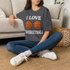 Funny Ladies Basketball T-Shirt — Women's Basketball Tee