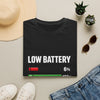 Low Battery High Anxiety T-Shirt — Funny Mental Health Graphic Tee