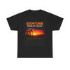 Boomtown Problem Solver T-Shirt – West Texas Energy Country Sunset Tee