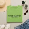World Champion Overthinking T-Shirt — Funny Anxiety Humor Tee
