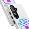 Social Battery Case - Keep Your Energy Charged!