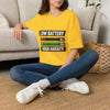 Low Battery High Anxiety T-Shirt — Funny Mental Health Graphic Tee