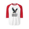 Eagle 'Never Give Up' Raglan Shirt