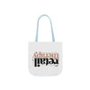 Canvas Tote Bag — "Retail Therapy" Printed Shopper