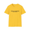 World Champion Overthinking T-Shirt — Funny Anxiety Humor Tee