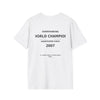 World Champion Overthinking T-Shirt — Funny Anxiety Humor Tee