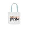 Canvas Tote Bag — "Retail Therapy" Printed Shopper