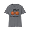 Ladies Funny Basketball T-Shirt — Funny Basketball Tee for Women