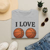 Ladies Funny Basketball T-Shirt — Funny Basketball Tee for Women