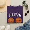 Funny Ladies Basketball T-Shirt — Women's Basketball Tee