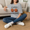 Ladies Funny Basketball T-Shirt — Funny Basketball Tee for Women