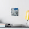 Winter Church Canvas Print