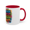Never Give Up Colorful Inspirational Mug (11oz, 15oz)