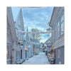 Snowy Village Canvas Art