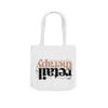 Canvas Tote Bag — "Retail Therapy" Printed Shopper