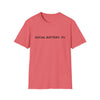 Social Battery: 3% T-Shirt — Introvert Graphic Tee
