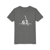 Youth Tee — '67 If You Know You Know' Minimalist Graphic T‑Shirt
