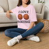 Ladies Funny Basketball T-Shirt — Funny Basketball Tee for Women